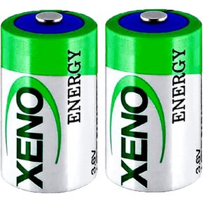 （2-Pack XL-205F D Std 3.6v Lithium Thionyl Chloride Battery for Xeno Energy XL-205F Battery (19000MAH)