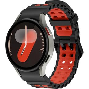 نطاقات سيليكون رياضية لـ Samsung Galaxy Watch 7 6 5 4 Band 40mm 44mm/Watch Fe 40mm/5 Pro 45mm/6 Classic 43mm 47mm ، No Gap Ocean Color Treptrap للرجال نساء in Kuwait