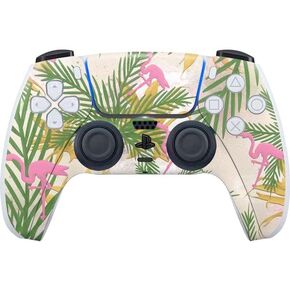 Skinit Decal Gaming Skin Compatible with PS5 Controller - Summer Pineapples Design
