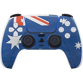 Skinit Decal Gaming Skin Compatible with PS5 Controller - Australia Flag Distressed Design