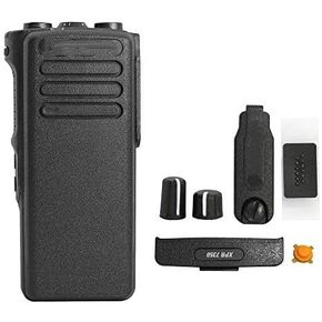 Durable Black Housing Case Kit for XPR7350 Two-Way Radio | Rugged Replacement Shell with Full Accessory Set