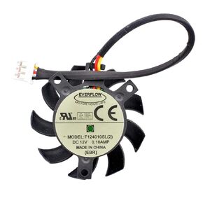 T124010SL（2） Diameter 37mm 30x30x23mm DC12V 0.10A 3 Lines Cooling Fan for Soft Router Cooling Aluminum Sheet Graphics Card