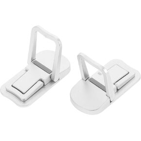 1 Pair Adjustable Portable Stand Ergonomic Notebook Bracket for Optimal Cooling and Space Efficiency Foldable Stand with Enhanced Airflow for Home Office and Travel
