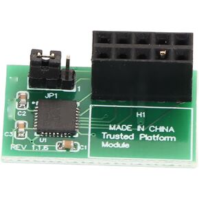 TPM 2.0 Module, SPI Interface Stable High Safety 9670 Chipset, 10Pin SPI Module for AOM TPM 9670H, Designed for AOM TPM 9670H