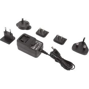 VER12US120-JA Multi Plug AC Adapter, 12W 12V 1A, Output Jack Level VI, DC P. Center Barrel 2.1mm, 90~264 VACin
