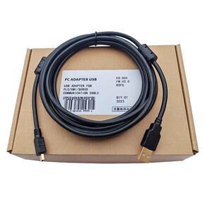 JZSP-CVS06-02-E Download Cable for Σ-V/7 Driver Debugging Cable High-Grade Shielded Version Gold-Plated Plug Double Magnetic Ring 3 Meters