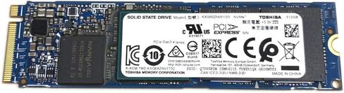 Toshiba XG6 KXG60ZNV512G 512 GB محرك الحالة الصلبة - M.2 2280 داخلي - PCI Express [PCI Express 3.1 x4] (متجدد) in Saudi Arabia