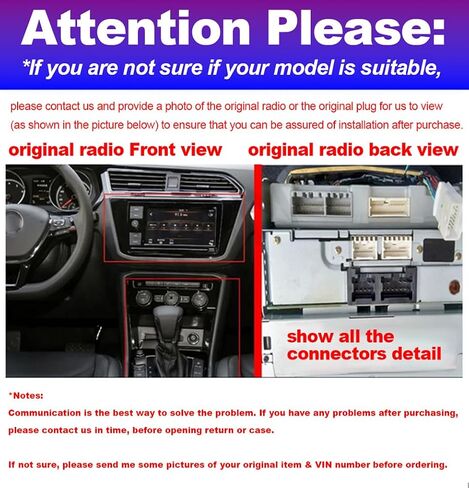 9 Inch Android 13 Car Stereo for Ford Escape 2013 2014 2015 2016 Touchscreen Car Radio Double Din w/Wireless Carplay Android Auto GPS Bluetooth FM AM AHD SWC BT Backup Camera Mic, 2+32G in Kuwait