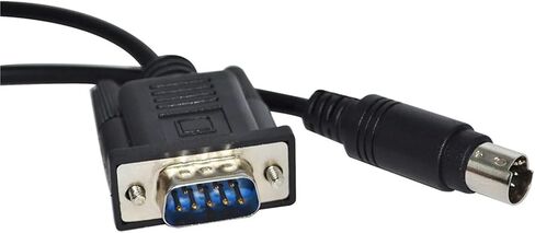 RS232 DB9 D-SUB9PIN MALE إلى MINI DIN 8P برمجة كابل (1.8 متر) in Kuwait