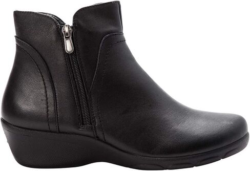 Propét Women's Waverly Ankle Boot, Black, 6.5 in Saudi Arabia