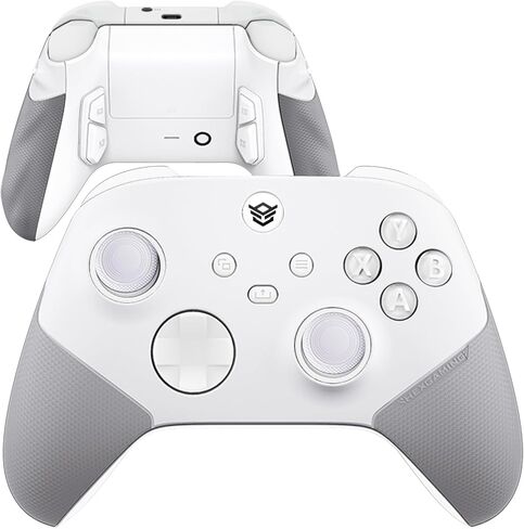 HEXGAMING ULTRA X Wireless Controller for Xbox Series X & S, Pro Controller for Windows 7/8/10-4 Back Buttons - Adjustable Triggers - Interchangeable Thumbsticks - 6 Profiles - Glacier White in Saudi Arabia