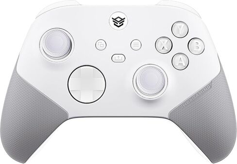 HEXGAMING ULTRA X Wireless Controller for Xbox Series X & S, Pro Controller for Windows 7/8/10-4 Back Buttons - Adjustable Triggers - Interchangeable Thumbsticks - 6 Profiles - Glacier White in Saudi Arabia