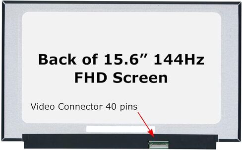 SCREENARAMA New Screen Replacement for Acer Predator Helios 300 PH315-54, FHD 1920x1080, 40pins, 144Hz, IPS, Matte, LCD LED Display with Tools in Saudi Arabia