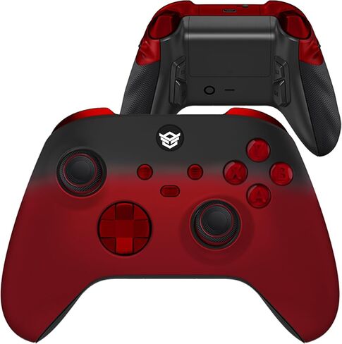 HEXGAMING ULTRA X Wireless Controller for Xbox Series X & S, Pro Controller for Windows 7/8/10-4 Back Buttons - Adjustable Triggers - Interchangeable Thumbsticks - 6 Profiles - Glacier White in Saudi Arabia