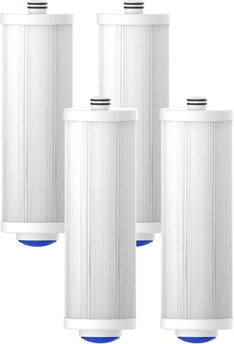 خرطوشة استبدال فلتر مياه الرواسب Waterdrop 5 ميكرون لنظام تصفية المياه WD-BG100 Mega Spin Down للمنزل بالكامل، 10 × 3 بوصة PP خرطوشة بديلة لفلتر القطن حزمة من 4 in Saudi Arabia