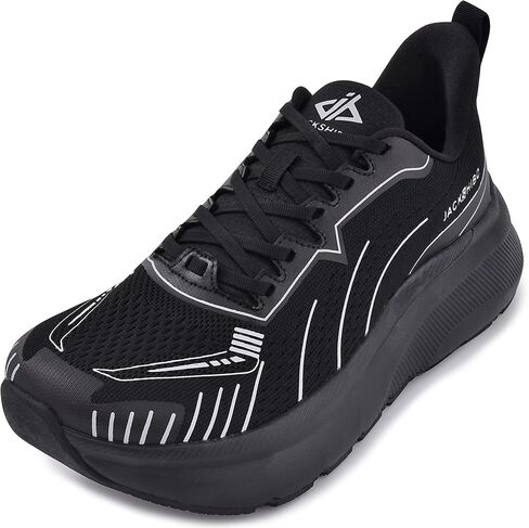JACKSHIBO أحذية واسعة عند الأصابع للرجال أحذية رياضية واسعة للتمارين الرياضية والتنس وصالة الألعاب الرياضية والتدريبات الواسعة أحذية رياضية بدون إسقاط منصة أحذية رياضية مبطنة ونعل سميك in Kuwait