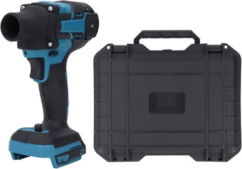 Handheld Industrial Blower, 140000RPM, Cordless Electric Air Duster for Cleaning, Inflating, Blowing - in Blue in Saudi Arabia