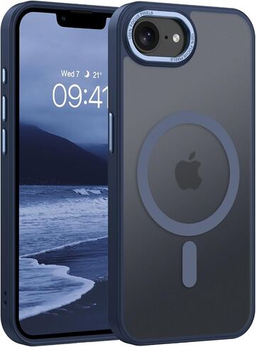 Bentoben for iPhone 16E Case ، [متوافق مع Magsafe] iPhone SE 4 2025 CASE MAGNECTER PHONE MATTE MATTE FROSTED SLIT SLICHPROOK GRAY in Kuwait