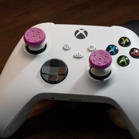 شاهقة الإبهام لسلسلة Xbox/وحدة تحكم واحدة و ROG Ally X ، إكسسوارات وحدة التحكم في Xbox Elite ، قبضة إبهام الأداء لألعاب السباق ، وزوج التوصيل والتشغيل السيليكون 1 (البرقوق) in Kuwait