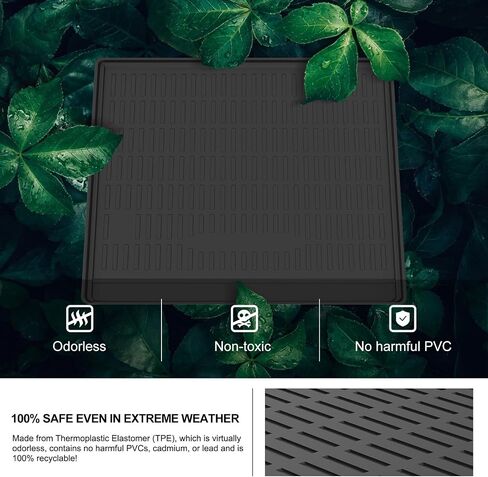KIWI MASTER Cargo Trunk Mat Compatible with 2019-2024 Subaru Forester Accessories Replace OEM J501SSJ300 All Weather Tray Mat TPE Slush Liner Black in Saudi Arabia