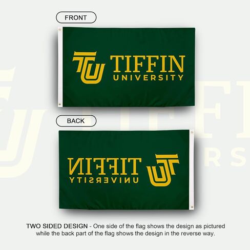 Desert Cactus Tiffin University Flag Dragons Banners 100% Polyester Indoor Outdoor 3x5 feet Flags (Style 1) in Saudi Arabia