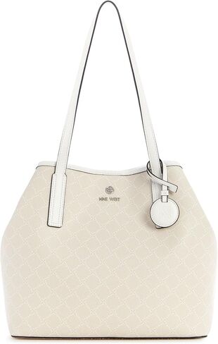 Nine West Delaine 2 in 1 Tote, Brown Black in Saudi Arabia