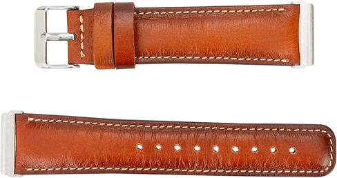 Smart Watch Band, Compatible With Fitbit Versa 1, Versa 2, Versa Lite, Handmade Genuine Leather, Fitbit Watch Band, Replacement Leather Strap for Men & Women in Saudi Arabia