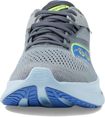 Saucony Women's Ride 16 Sneaker, BLUELIGHT/Black, 10 in Saudi Arabia