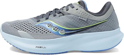 Saucony Women's Ride 16 Sneaker, BLUELIGHT/Black, 10 in Saudi Arabia