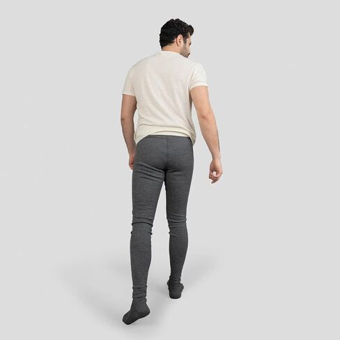 AoA Men's 230 Royal Alpaca Leggings: Ultra Light, Soft & Warm Hiking Eco Pants Black S in Saudi Arabia