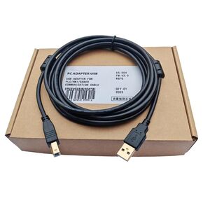USB-B for Touch Screen Communication Data Download Cable Programming Cable Gold-Plated Plugs Double Magnetic Ring Premium Shielded 3 Meter