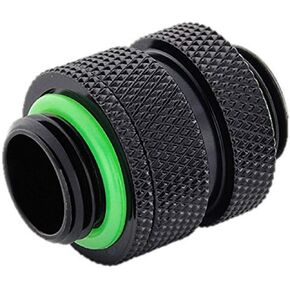 Bitspower G1/4" Adjustable Aqua Link Pipe (16-22mm), Matte Black