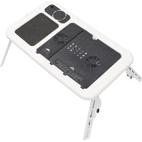 NUOBESTY Multi Function Folding Stand with USB Cooling Portable Desk for Home Use Notebook Stand for and Cooling