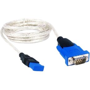 USB to RS232 Serial Cable Male DB9 Pin COM Converter Universal Adapter Support Win11 Programmer