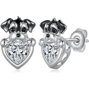 SCZKLAQ Dachshund Earrings 925 Sterling Silver Dachshund Dog Earrings Cute Puppy Dog Dachshund Jewelry for Women Dachshund Gifts in Saudi Arabia