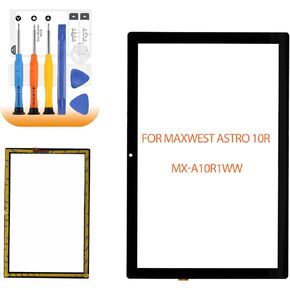 for Maxwest Astro 10R Screen Replacement 10.1" for Maxwest Astro 10R Touch Screen for MX-A10R1WW Digitizer Replacement Glass Sensor Black with Tools