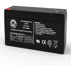 بطارية AJC متوافقة مع APC Smart-Ups 450 450at بالإضافة إلى بطارية 6V 12AH UPS