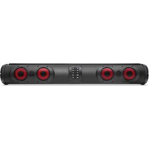 by ECOXGEAR SEDS32R 500-Watt Amplified Double-Sided Powersports 11 Speaker Bluetooth LED Backlit Soundbar Waterproof Dirtproof with Standard Mounting Bracket