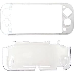Clear Shockproof Protective Hard Case Cover For Nintendo Switch Lite with Ergonomic Grip Design