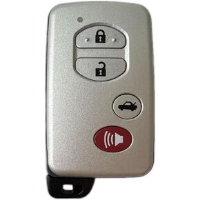 Smart Key for Toyota Camry Avalon 2009-2012 and Corolla 2011-2012 , YIKEBALOG 4-Button Remote Key Fob for HYQ14AAB 271451-3370 89904-06070