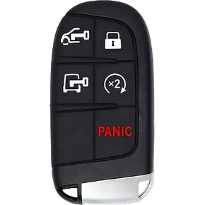 Smart Key for RAM Promaster, YIKEBALOG 5-Button Proximity Remote Control Key Fob Replacement for RAM Promaster 2022-2025 M3N-40821302 7FF25LXHAB