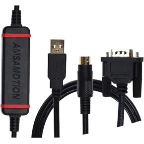 USB-1761-1747-CP3 لكابل البرمجة PLC إلى محول RS232 1000/1200/1400/1500 SLC-03/04/05 (نوع FTDI)