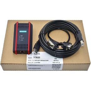 Magnetical Isolated USB Cable Adapter for S7-200/300/400 PLC RS485 Profibus MPI PPI 9pin 6ES7972-0CB20-0XA0 Magnetic