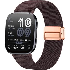 نايلون مغناطيسي مقاس 22 مم متوافق مع Amazfit Bip 6/Amazfit Bip 5 Watch Band ، Platic Soft Sport Brishband Presentize for Amazfit GTR 4/3