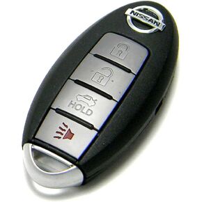 OEM 4-Button Keyless Entry Remote Smart Proximity Key Compatible with Nissan (FCC ID: CWTWB1U840 / P/N: 285E3-3SG0D)