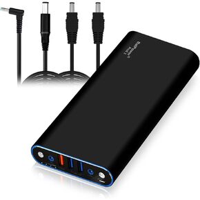 BatPower EX10H 148Wh Laptop External Battery Compatible with HP Pavilion Envy Spectre Split Slatebook Chromebook Streambook EliteBook Notebook Power Bank Portable Charger USB QC for Tablet Smartphone