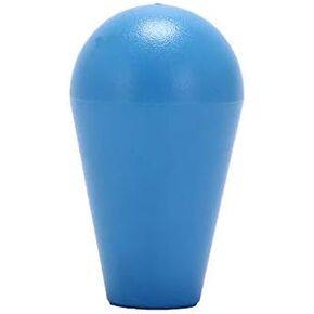 Atomic Market US Style Bat Top Replaces Arcade1up Sanwa & Zippy Japanese Ball Top Arcade Joystick Tops (Baby Blue)