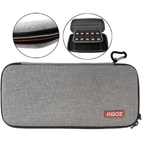 AGOEZ Carry Case Case متوافق مع Nintendo Switch - Protable Travel Careing Cover Cover Pouch for Nintendo Switch Console and Accessories