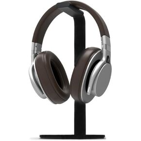 Headphone Holder Universal Headphone Stand Gaming Headset Holder and Earphone Stand Featuring a Sturdy Aluminum Alloy Body, Rubber Feet and Solid Base Headset Stand (Color : Black)