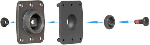 حامل سيارة مع شحن Zebra TC22 و TC27 مع التمهيد ، مع الإمالة-MOUNT- CLOP: PORTSTMITH PSVTC22-27-08B in Kuwait